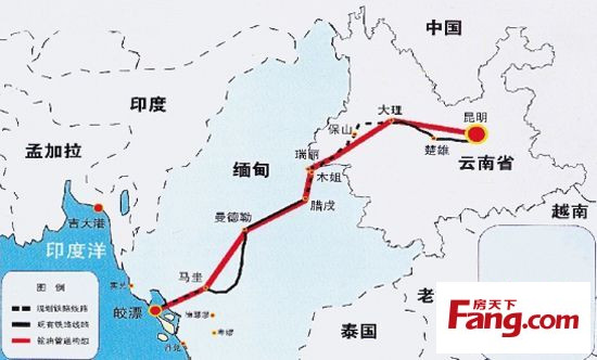 昆明市高新区企业率先用上中缅天然气